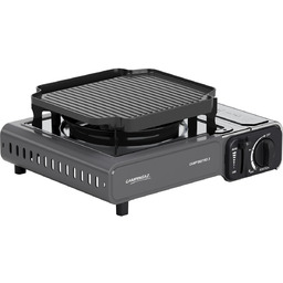 Campingaz Camp''Bistro 3 gas stove with grill plate,