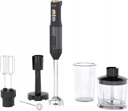 Mikser Ręczny 4w1 Rozdrabniacz 1200W 2x500ml Sencor Czarny
