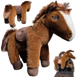 Maskotka Pluszowy KOŃ 40 cm Pluszak Przytulanka Zwierzątko