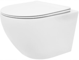 REA-C2760 Misa Wisząca WC 49cm Bezrantowa + Deska