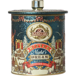 BASILUR Shooting Star 100g herbata czarna liściasta puszka