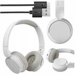 Philips Słuchawki Nauszne Bluetooth Z Funkcją Dynamicznych Basów