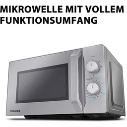 Toshiba Solo kuchenka mikrofalowa 20 l MW2-MM20PF(SL), wolnostojąca