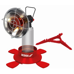 Promiennik Turystyczny Gazowy Na Kartusz 7/16'', Piezo, Dedra