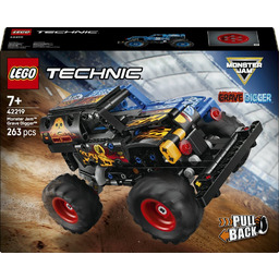 LEGO Technic 42219 Monster Jam Grave Digger Ogień