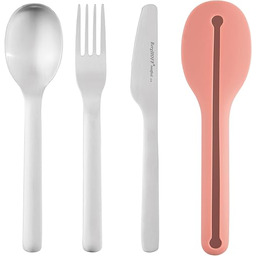 Berghoff 3950130 zestaw sztućców podróżnych, stal szlachetna, 19