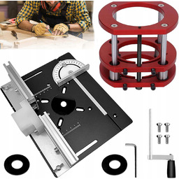 Płyta Aluminiowa Stół Frezarki Drewna Frezowania Z Podnośnik