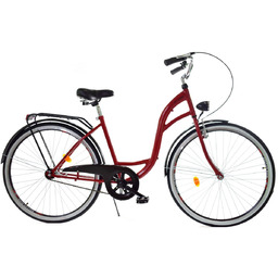 Rower miejski damski z przerzutkami DALLAS BIKE 26