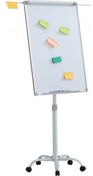 Flipchart mobilny 70x100cm suchościerlano-magnetyczny z wysuwanymi ramionamI OFFICE