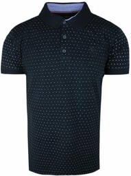 Koszulka Polo, Męska - Pako Jeans - Granatowa