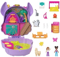 Polly Pocket, Zestaw z figurkami, Biwakowa Lama