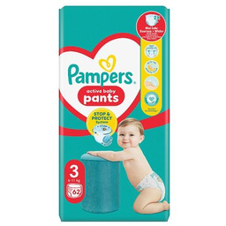 Pampers Pants Active Baby 3 Pieluchomajtki 6-11 kg,