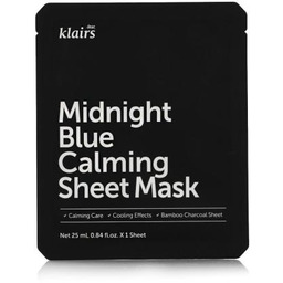 Dear, Klairs Midnight Blue Calming Sheet Mask maseczka