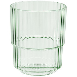 Szklanka z tritanu LINEA, kolor zielony 300 ml,