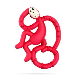 Gryzak masujący ząbkowanie Mini Red Matchstick Monkey