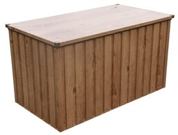 Duramax Skrzynia ogrodowa brązowa, 134 x 74 cm