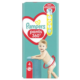 Pampers Pants 4 9-15kg, 52sztuki