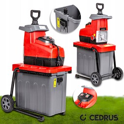 Rozdrabniacz elektryczny do gałęzi Cedrus RE01 mocny 2800W