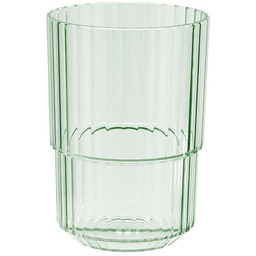 Szklanka z tritanu LINEA, kolor zielony 400 ml,