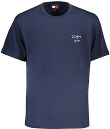 NIEBIESKI T-SHIRT MĘSKI Z KRÓTKIM RĘKAWEM TOMMY HILFIGER