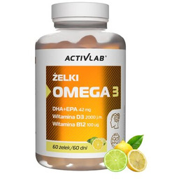 ACTIVLAB Kompleks witamin Kwasy Omega-3 + D3 +