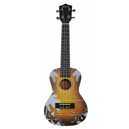 JEREMI Ukulele C3-BC Koncert Wielokolorowy