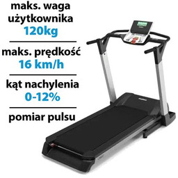 HEALTHSTREAM Bieżnia elektryczna T855 1471W 16km/h