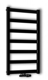KOMEX SARA 1420x540 CZARNY MAT SARA Grzejnik łazienkowy