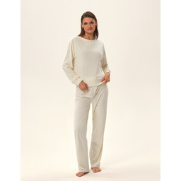 Komplet dresowy damski Jade - kremowy L