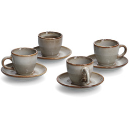 ZELLER Filiżanki do espresso, 4 sztuki