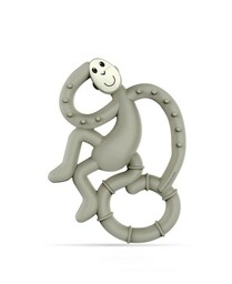 Gryzak masujący ząbkowanie Mini Grey Matchstick Monkey