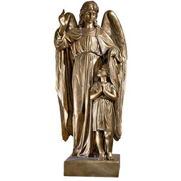 Anioł z dzieckiem - Figura sakralna - 100