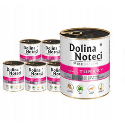 DOLINA NOTECI Zestaw Premium Bogaty w Indyka 6x800g