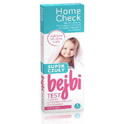 Bejbi Test ciążowy Super Czuły płytkowy, 1 sztuka