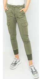 joggery damskie pepe jeans pl211549 zielone