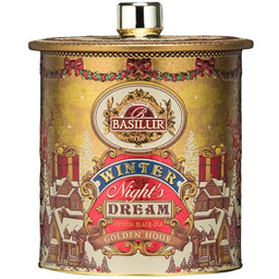 BASILUR Golden Hour 30X2g herbata czarna piramidki Puszka