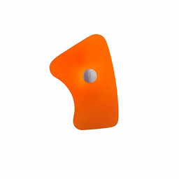 Foscarini - Bit 5/Orbital 5 Szklany Klosz Pomarańczowy