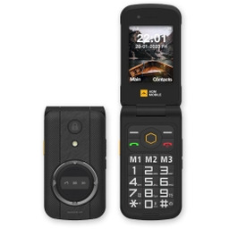 AGM M8FLIP LTE Czarny Telefon komórkowy