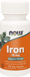 Now Foods Iron Chelat 18 Mg - 120vcaps