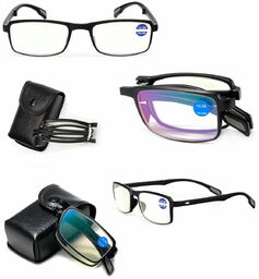 Stylion Plusy +0.50 Składane okulary korekcyjne do komputera