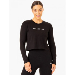 Ryderwear Damska koszulka z długim rękawem Foundation Black