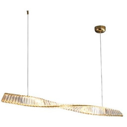 Bohemia - Nowoczesna Kryształowa Lampa Wisząca 120 cm