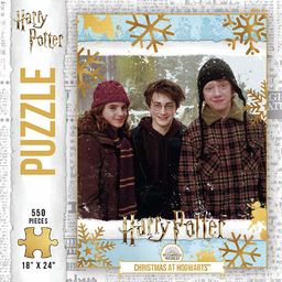USAopoly USOPZ010686 Harry Potter Christmas at Hogwarts 550