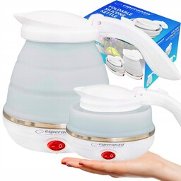 Mini Czajnik 0,5L Bezprzewodowy Turystyczny Składany Esperanza 750