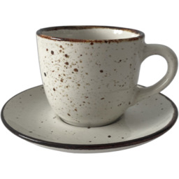 KERA CERAMIKA Filiżanka Bel 200 ml ze spodkiem