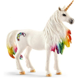 Schleich Slh70524 Tęczowy Jednorożec, Klacz,Wielokolorowy