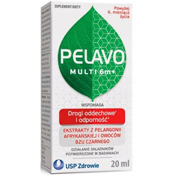Pelavo Multi 6M+ Krople Dla Dzieci Odporność 20
