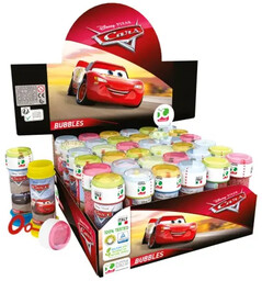 Bańki mydlane 60ml Cars (36szt) - Artyk