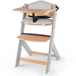 Kinderkraft, Krzesełko do karmienia z poduszką ENOCK greywood