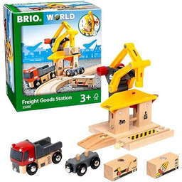 Brio 63328000 Stacja Załadunkowa Z Podnośnikiem (63328000) Bezpieczna